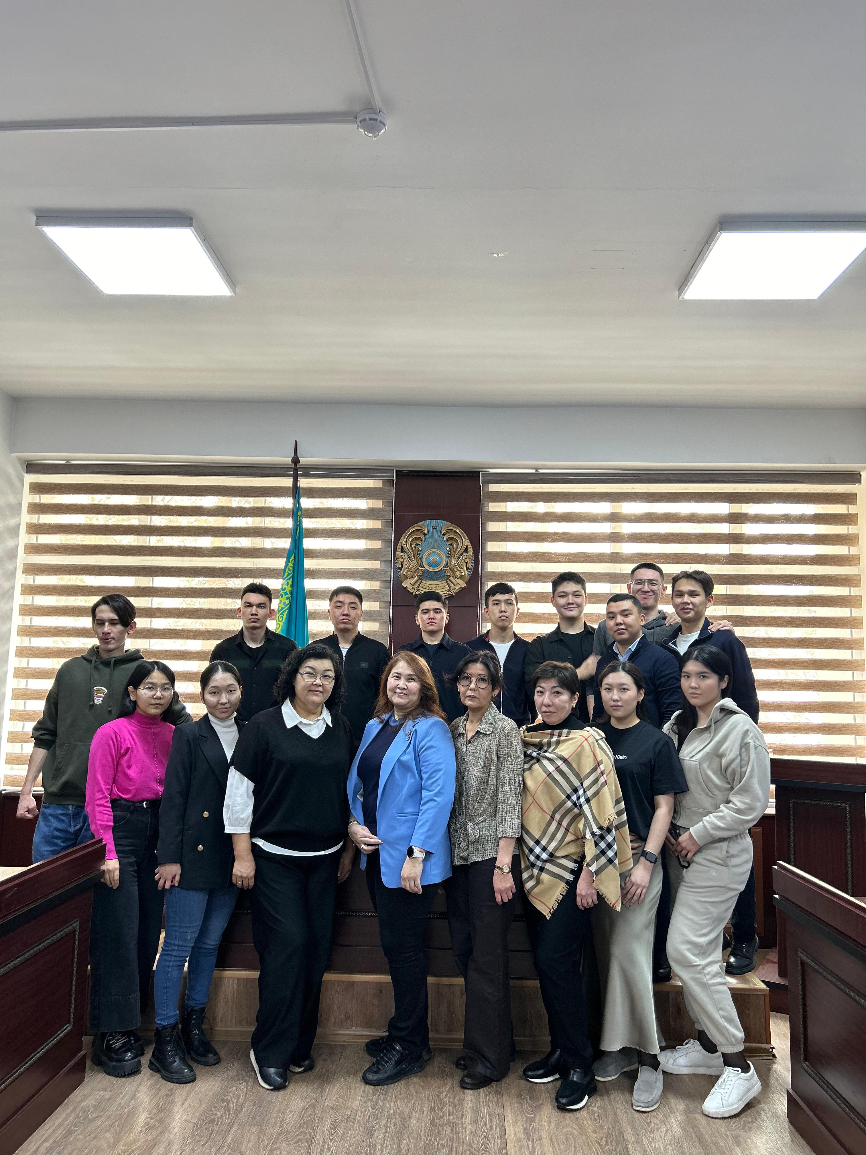 On February 14, 2024, the Department of Civil Law and Civil Procedure, Labor Law, dedicated to the 90th anniversary of Al-Farabi Kazakh National University, held a guest lecture on the 16th goal of the UN SDGs “Peace, Justice and effective Institutions".